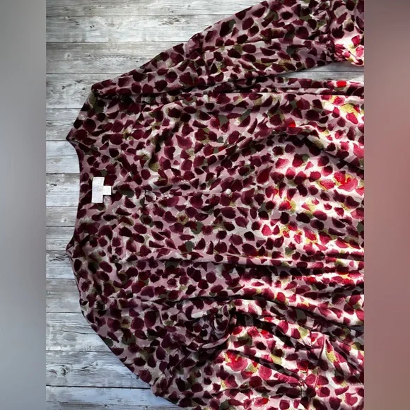 Belle by Kim Gravel Women's Pink Patterned Top - Picture 6 of 10